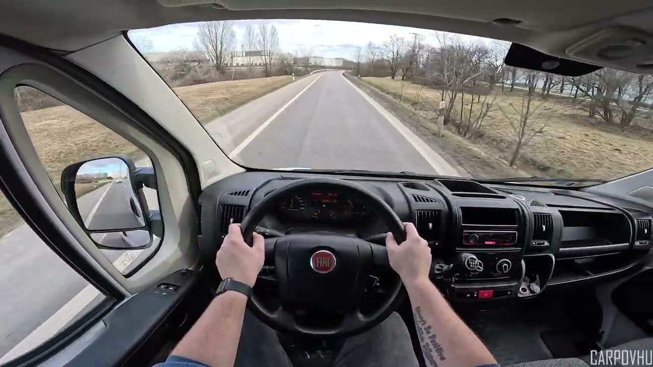 2019 Fiat Ducato L2H2 2.3 MJ 103 kW (~140 hp) - Magyar POV Vide&oacute; - Hungarian POV Drive 4K60FPS