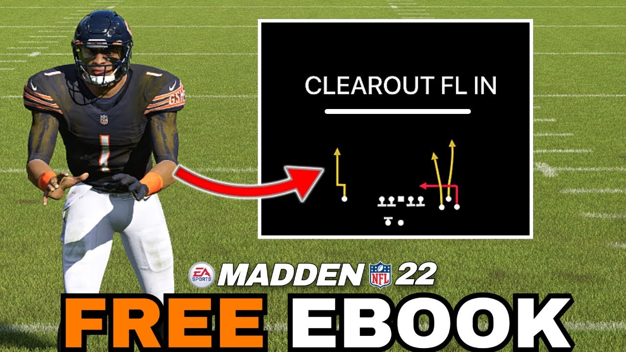 FREE Bears Madden 22 Ebook | Money Play Series | Madden 22 Playbook Tutorial