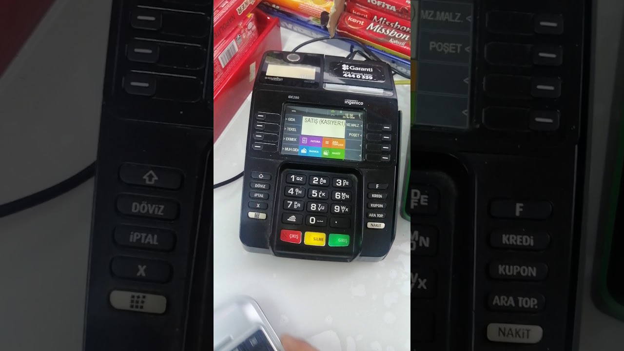 POS KREDİ KARTI SATIŞ İPTALİ INGENICO
