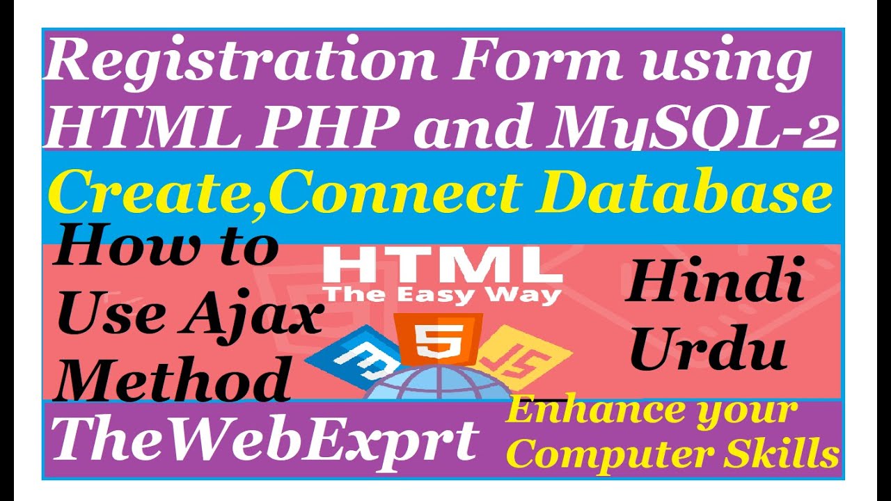 Create Admin Login and Logout Page in PHP and MySQL Database || Make Login Form in PHP using Session