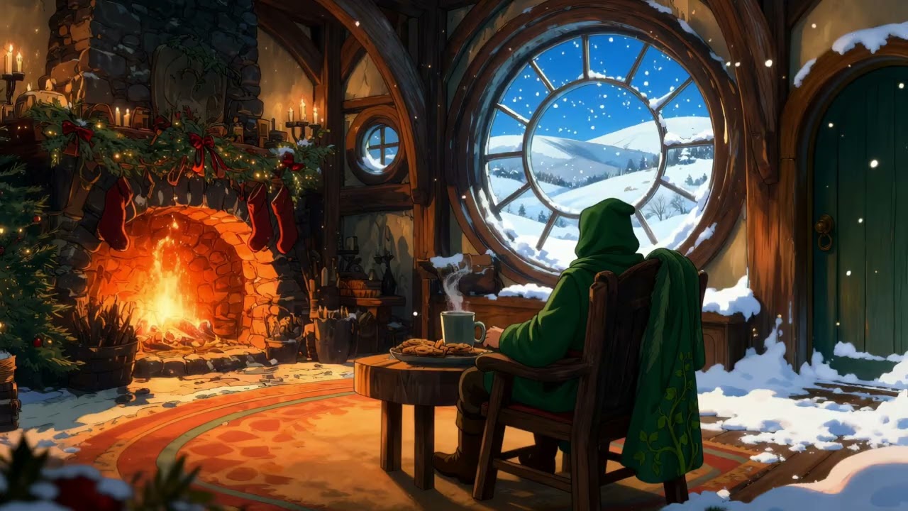 Snowfall by the Hearth | Cozy Medieval Music for Reading, Rest & Winter Calm