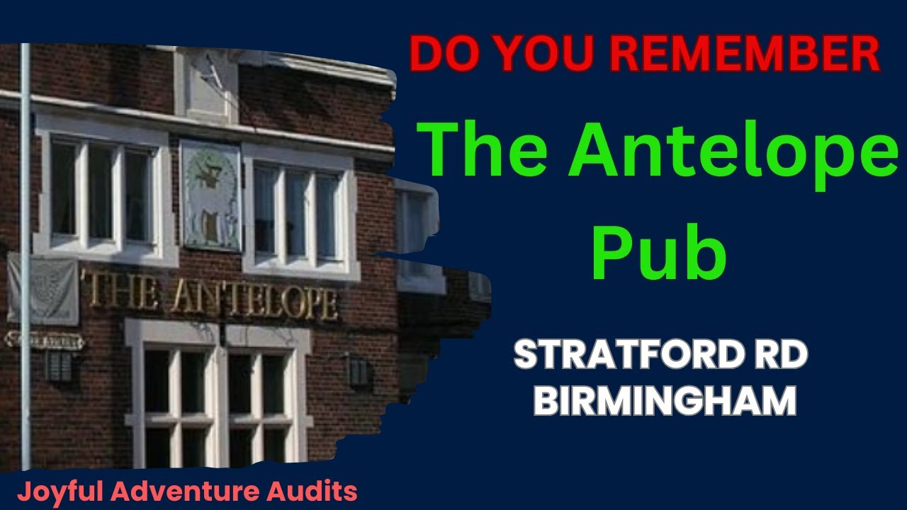 The Antelope Pub Stratford Road Sparkhill Lost Birmingham Pubs Closed Shut Down History Landmark 🍺
