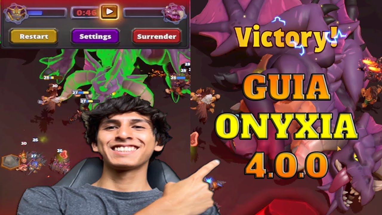 GUIA COMPLETA COMO VENCER A ONYXIA PARCHE 4.0 - WARCRAFT RUMBLE