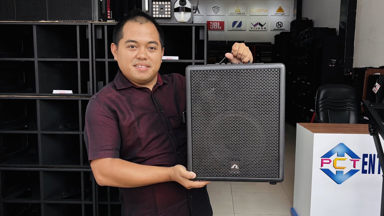 RoadMAster PA81 Speaker Portabel Berlapis KULIT suara mantap