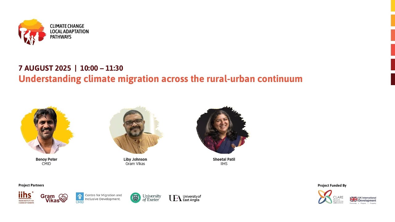 Understanding Climate Migration Across the Rural–Urban Continuum | Benoy, Liby & Sheetal