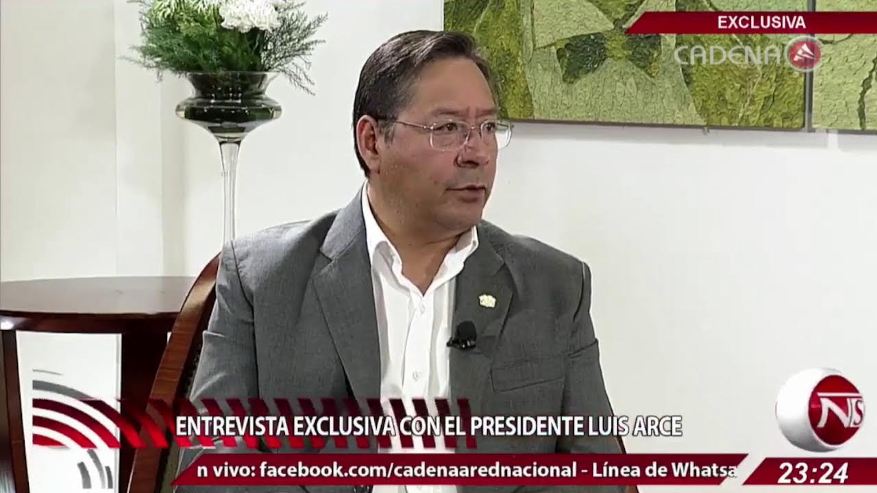 Cadena A: Entrevista al presidente Luis Arce sobre los avances de la gestión de Gobierno