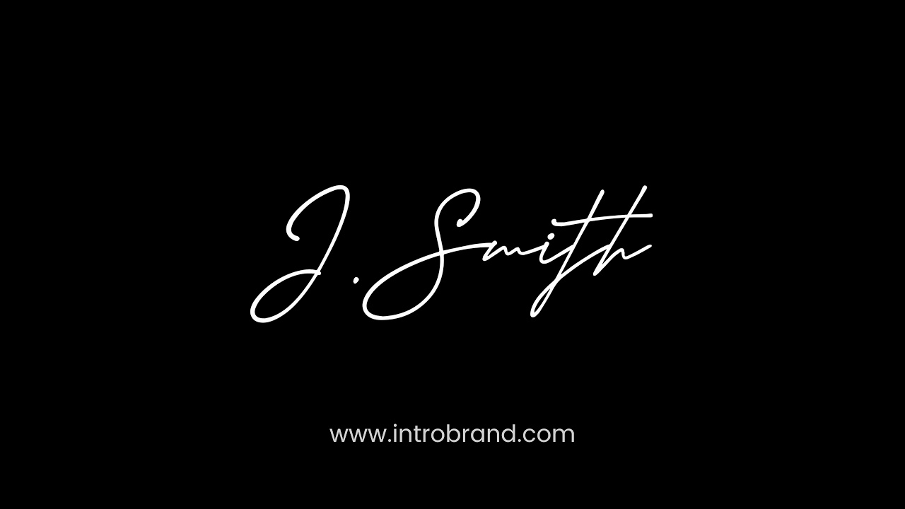 Animated Signature