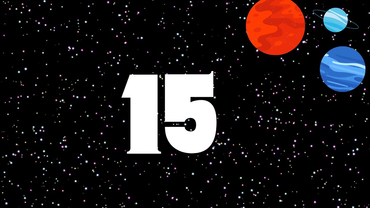 15 Minute Silent Timer – Space Theme Visual Countdown (No Sound + Alarm)