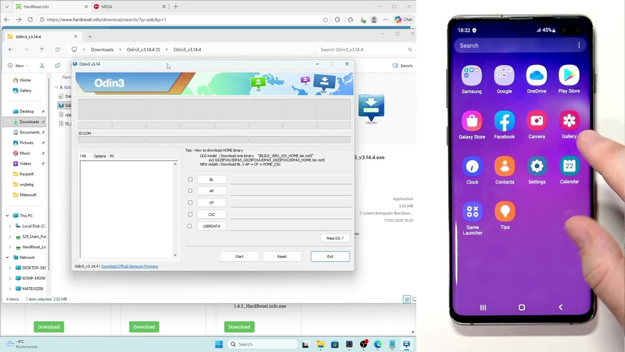SAMSUNG Galaxy S10+ - Как установить пользовательское рекавери