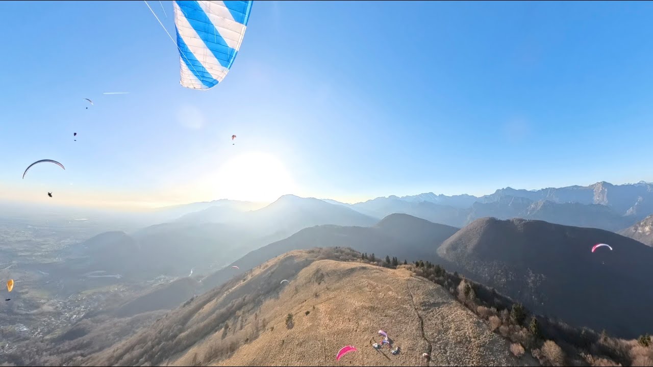 Paragliding in Meduno 🇮🇹: Perfekte Bedingungen & ☀️  in der ersten Märzwoche 2025 (4K).
