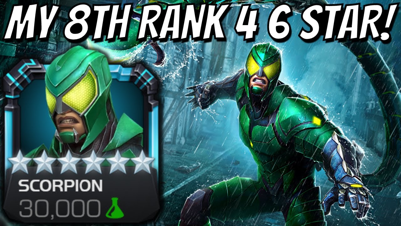 6 Star Rank 4 SCORPION Gameplay - 53+ ENDGAME BOSSES!! MAXIMUM SHOWCASE!!!