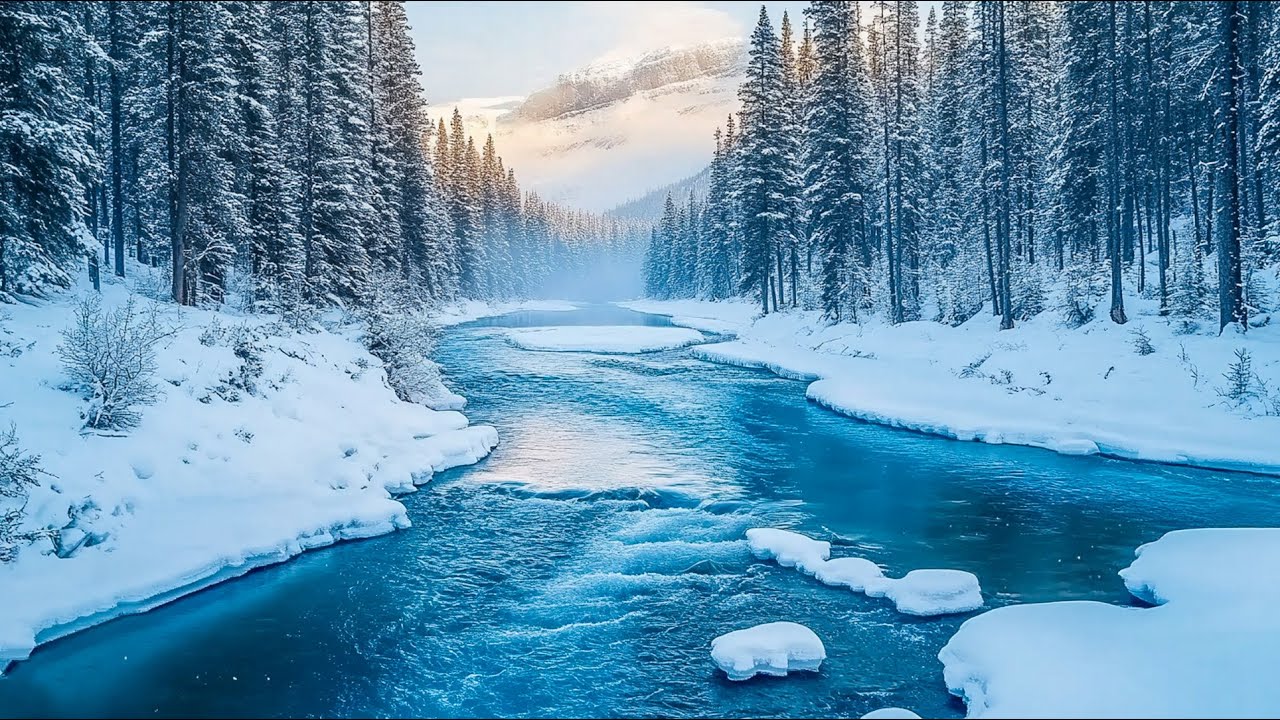 Шепот снега ❄️ Расслабляющая зимняя фортепианная музыка для глубокого сна и покоя №2