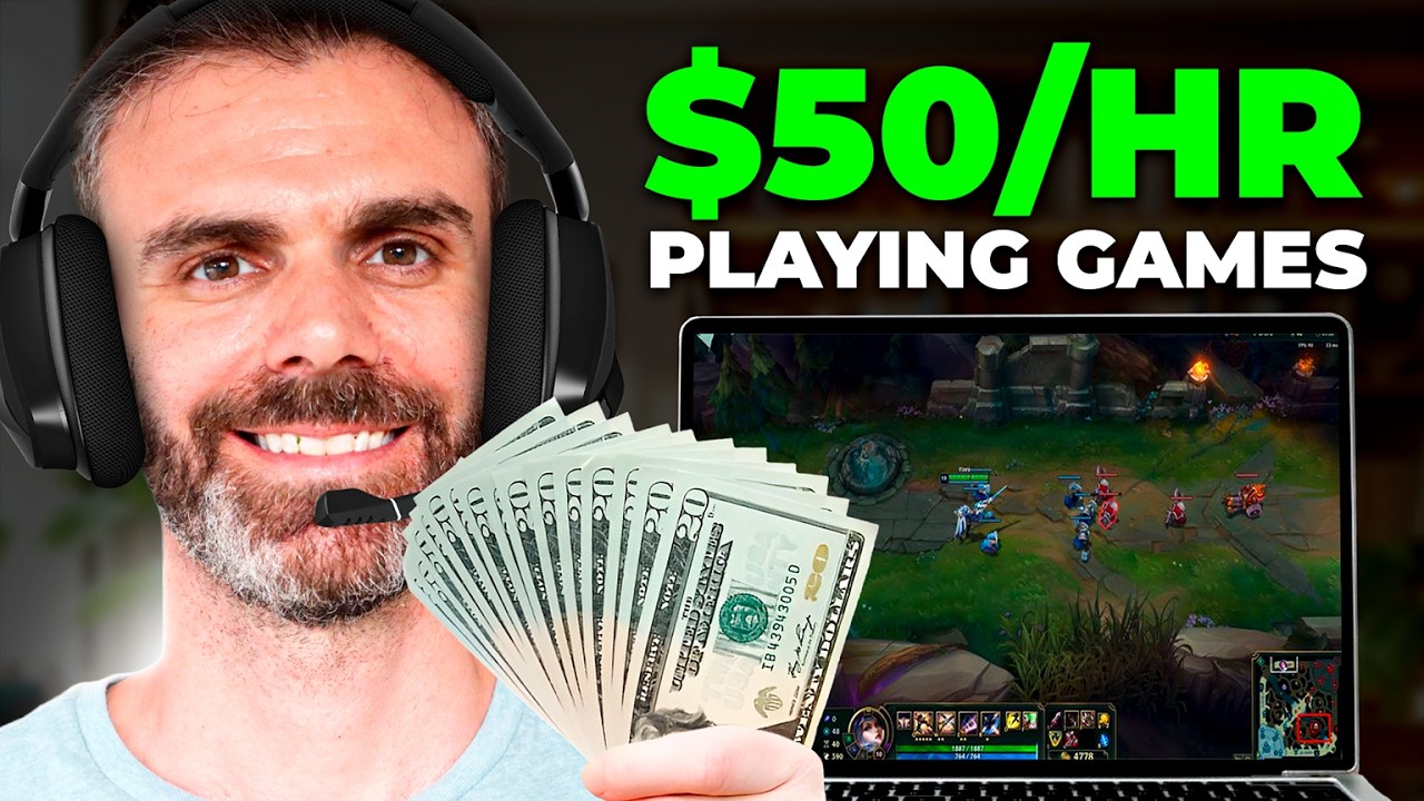 Video Game Side Hustle Makes You $50/Hr