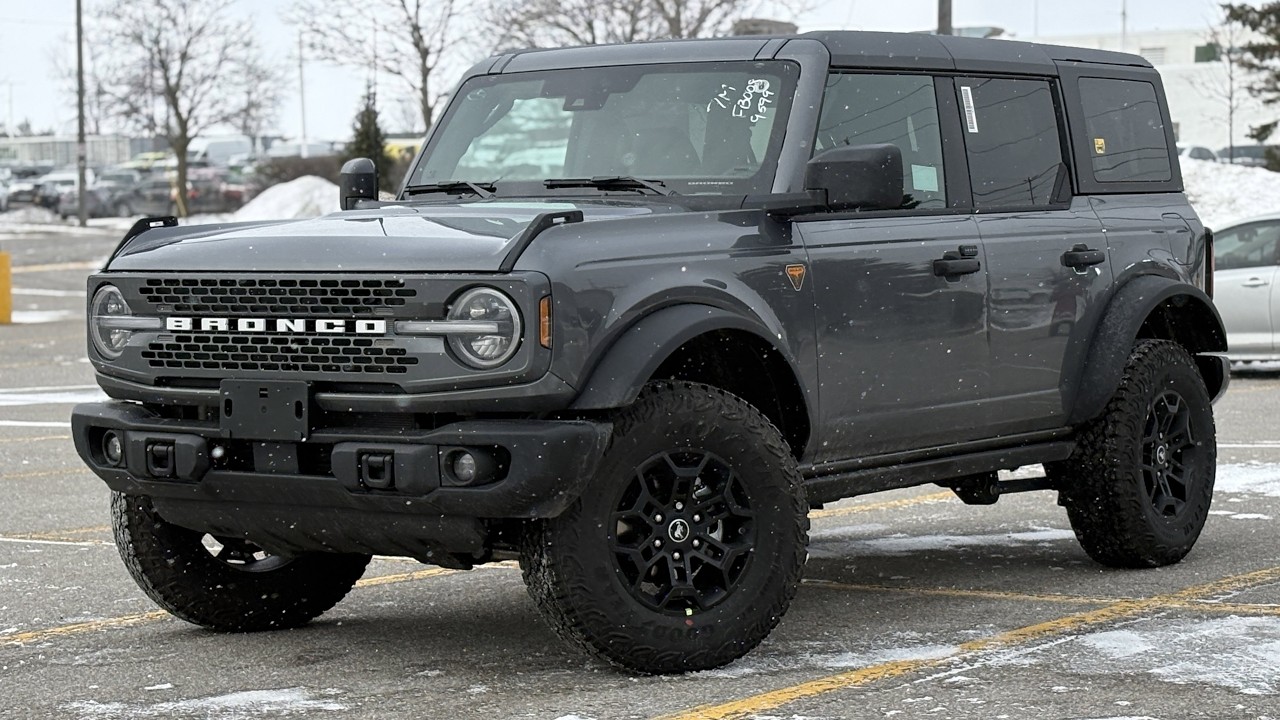 New 2026 Ford Bronco Badlands in Carbonized Grey Metallic (#B0319) | Barrie Ford