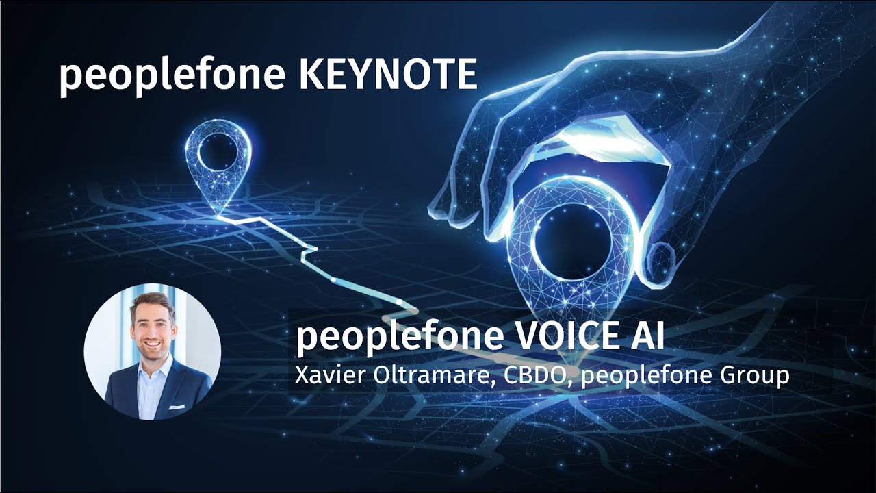 peoplefone KEYNOTE 2026 - peoplefone VOICE AI (in French)