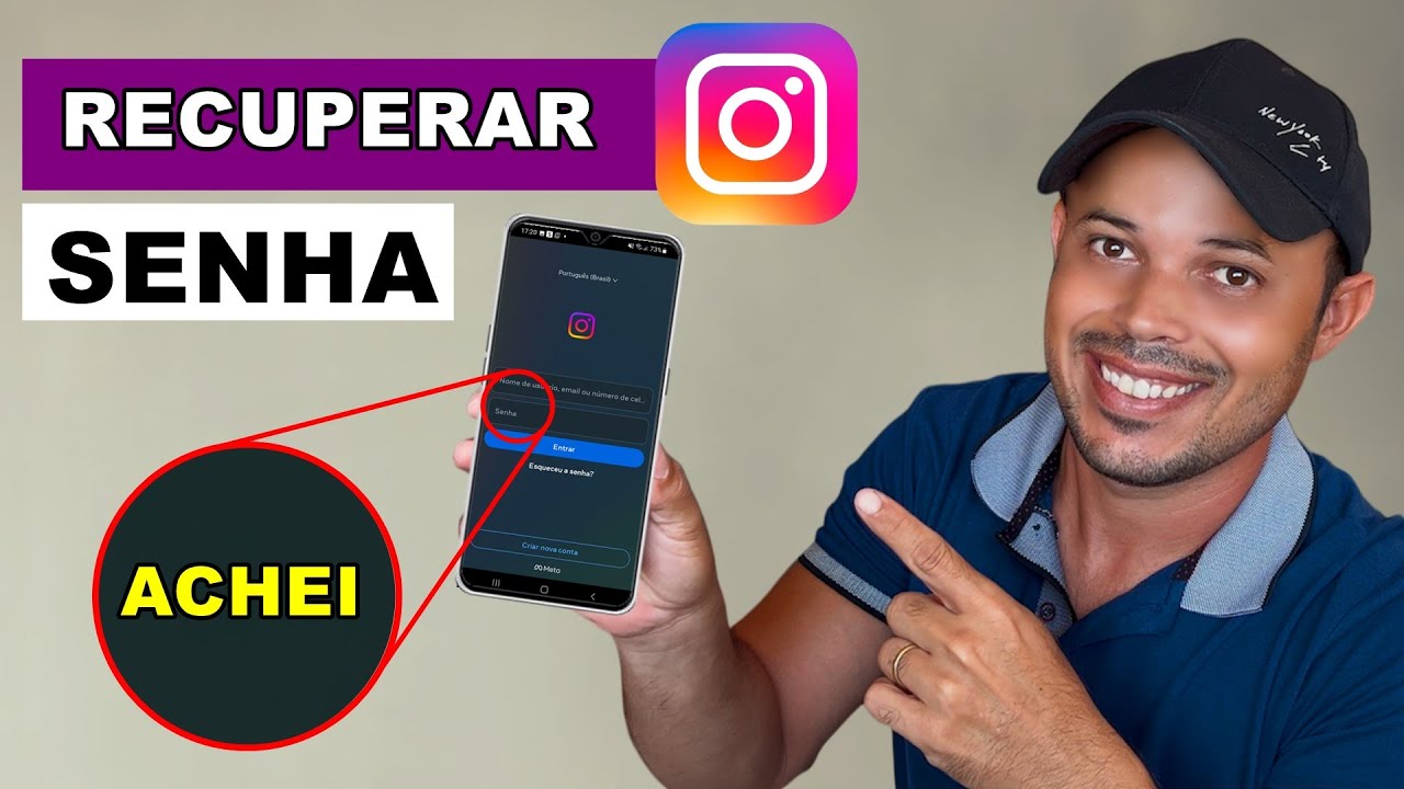 Como Recuperar Senha do Instagram - VEJA A SENHA NO SEU CELULAR