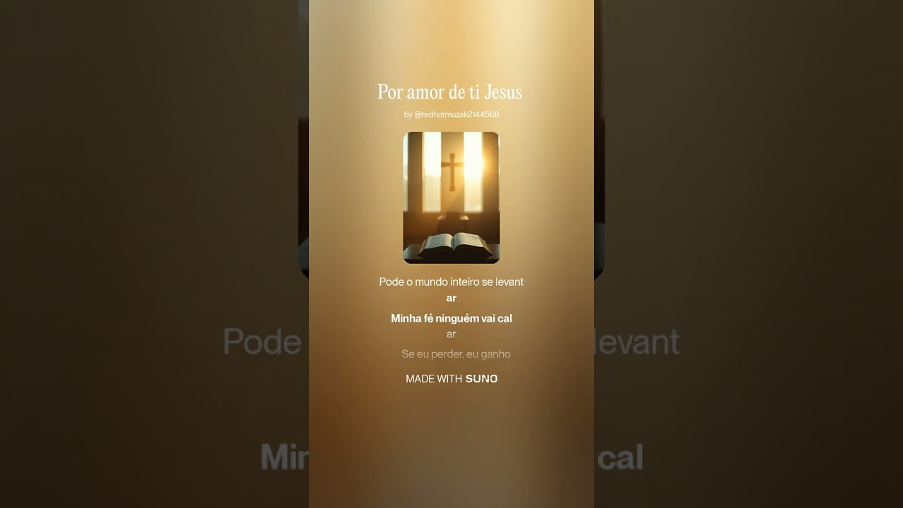 Por amor de ti Jesus
