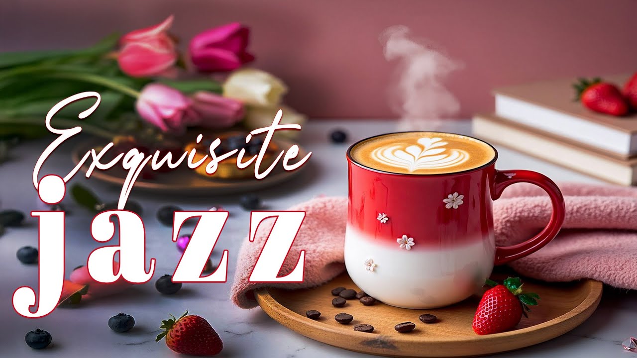 Exquisite Coffee Jazz ☕ Lightly Bossa Nova Piano & Smooth Jazz Music for Upbeat Mood