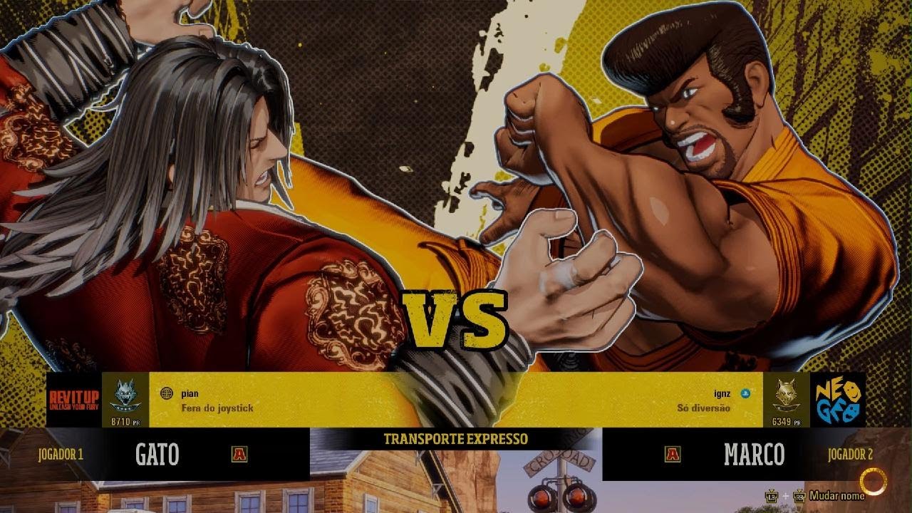 FATAL FURY: City of the Wolves - Gato VS Marco Capivara
