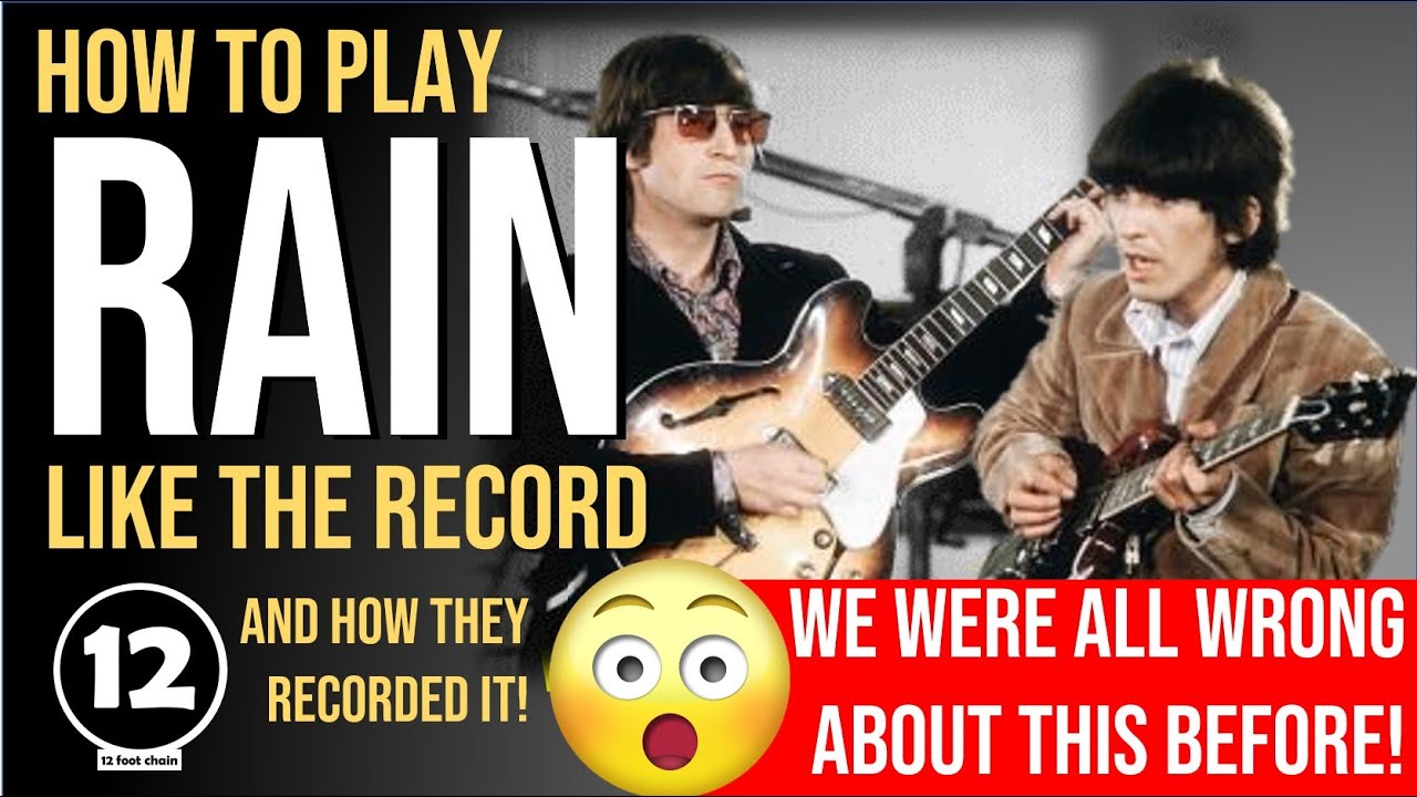 Rain - The Beatles | Guitar Lesson