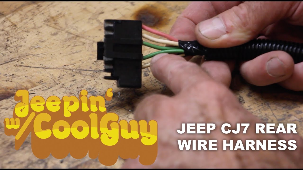 Задний жгут проводов Jeep CJ