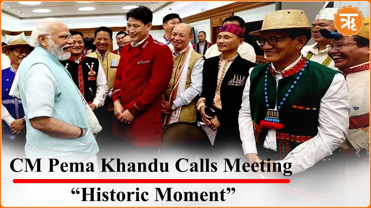 PM Modi Meets Tribal Leaders; Discusses Arunachal&rsquo;s Connect With Gujarat | Ritam News