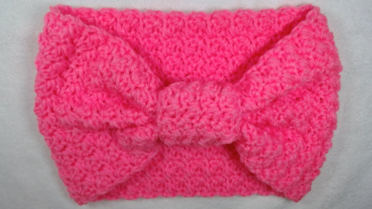 Let's Crochet The Thicket Stitch Headwrap Together  Right Hand Version