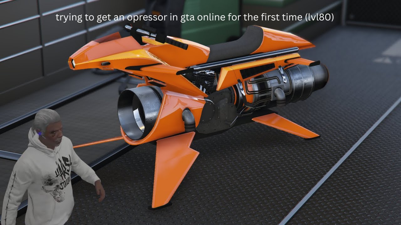 Trying to buy an oppressor in gta online as a lvl 80 pt5