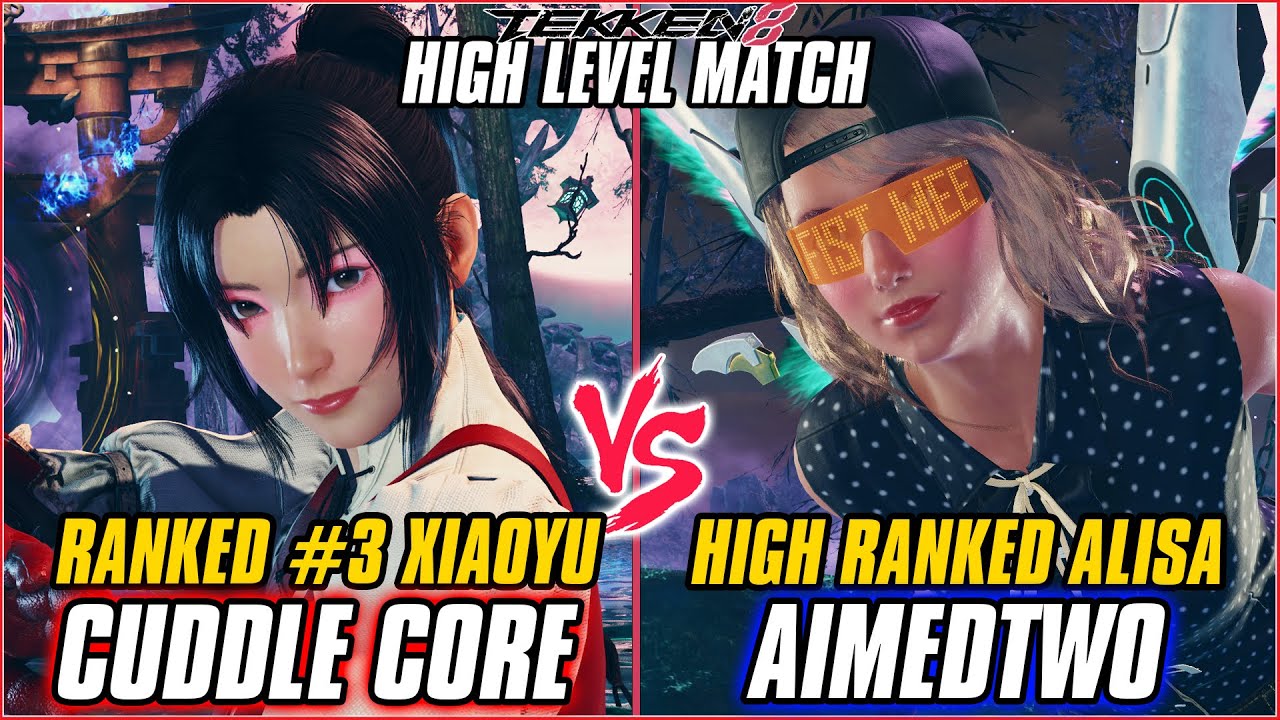 TEKKEN 8 ▰ CUDDLE CORE (#3 Ranked Xiaoyu) vs AIMEDTWO (Alisa) ▰ T8 HIGH LEVEL GAMEPLAY