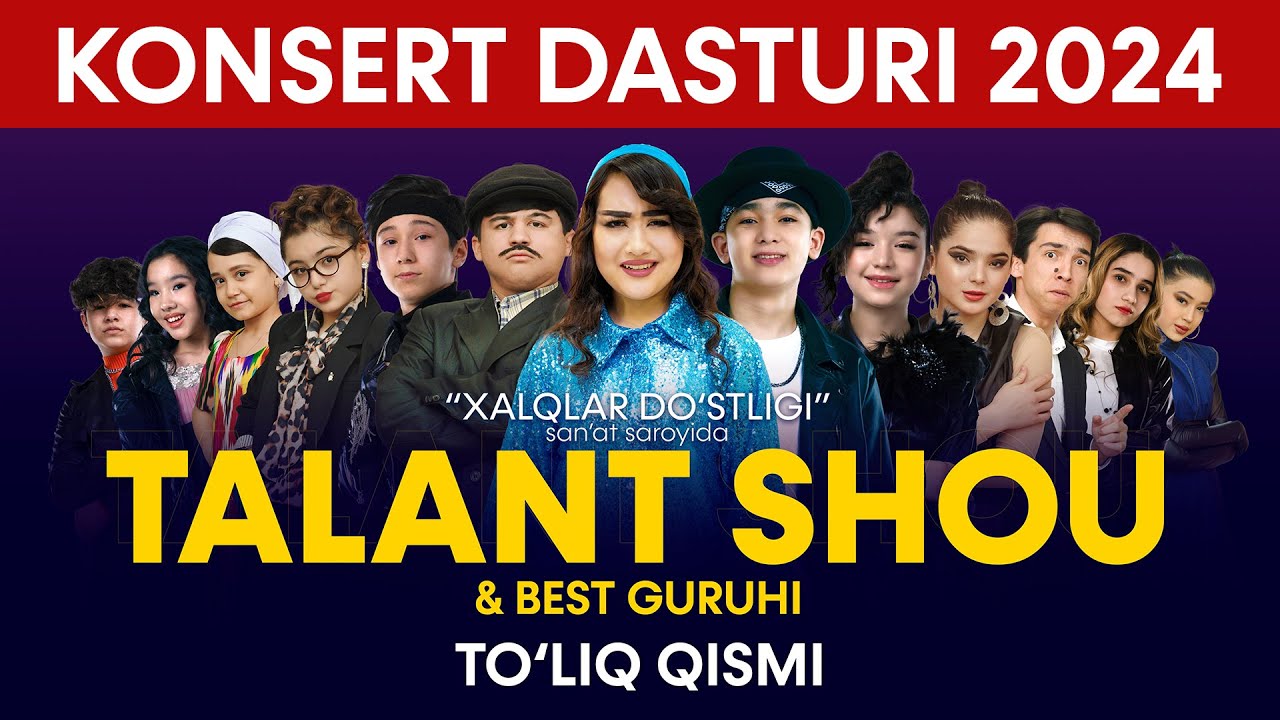 Talant Shou va Best guruhining ilk Konsert dasturi 2024 To'liq qismi