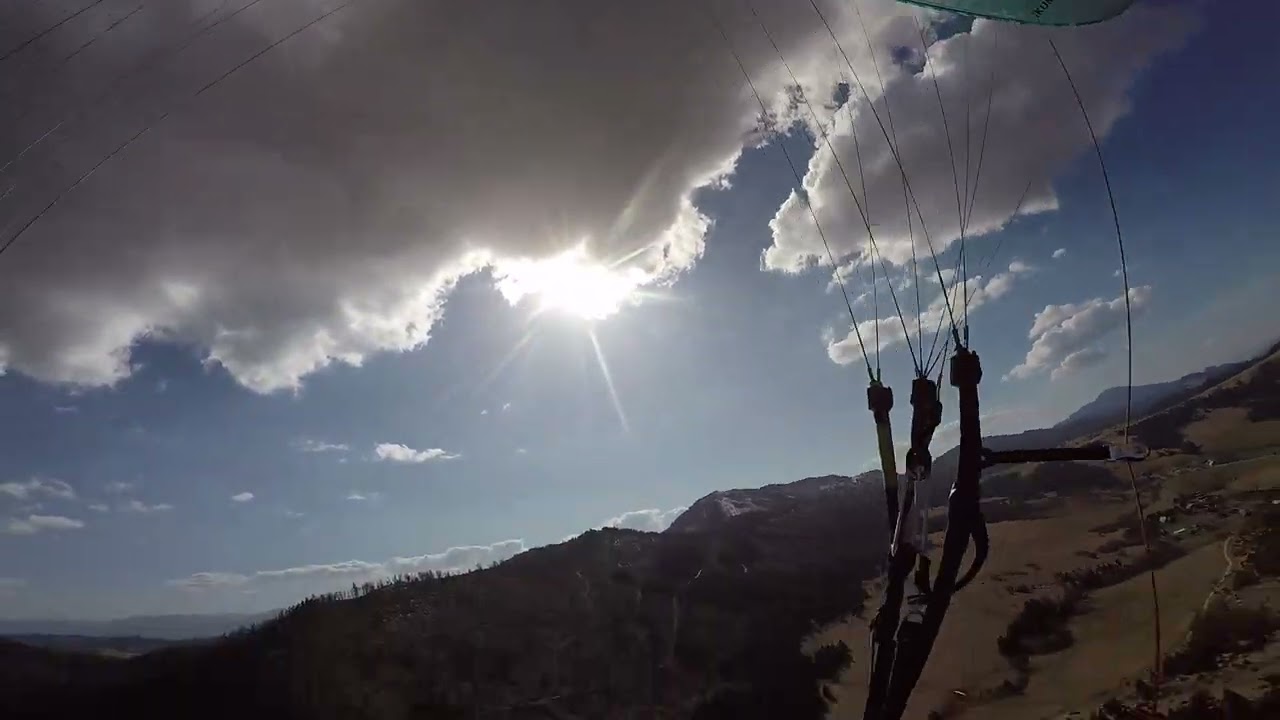 zo špekačkovej Holice SZ-JZ s pristátim 15.3.2026