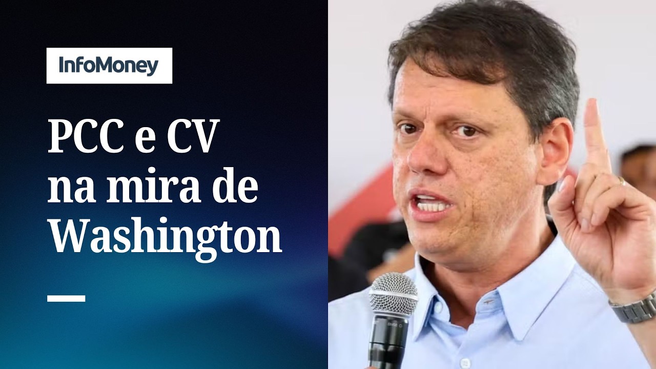 Tarc&iacute;sio: Trump classificar PCC e CV como terroristas seria &ldquo;oportunidade&rdquo; | InfoMoney News