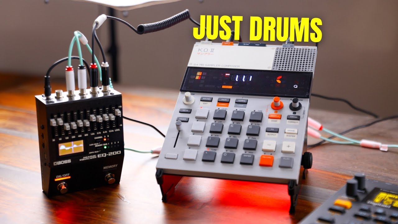 Tips on using the EP-133 as a Straight up DRUM MACHINE