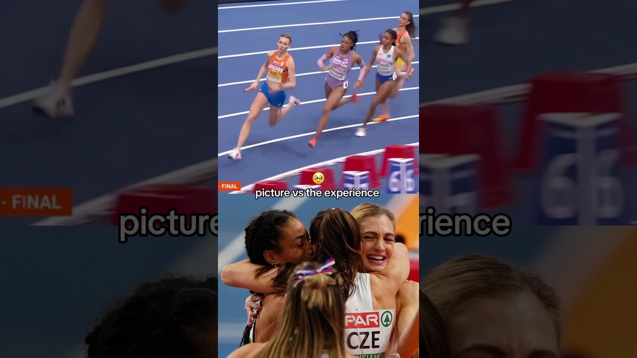 N&aacute;dhera holky! 🥹 Bronzov&aacute; &scaron;tafeta 🥉 #olympijskytym #atletika #sports #athletics #trackandfield