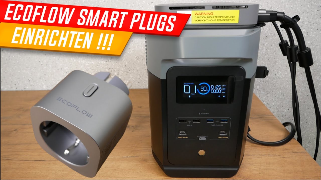 EcoFlow Smart Plugs in App einrichten! Kein Strom mehr verschenken! - Balkonkraftwerk @EcoFlowTech