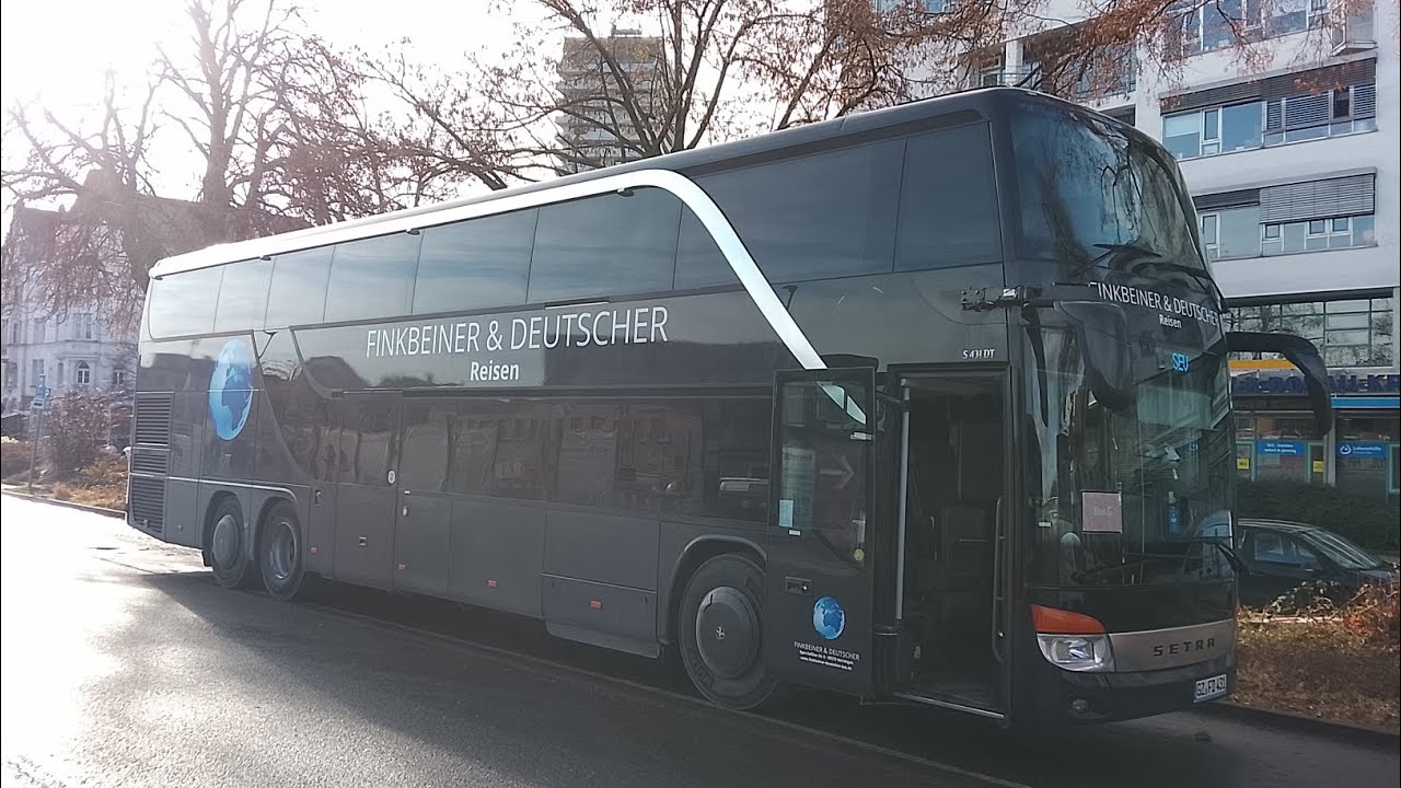 Mitfahrt: Finkbeiner & Deutscher Reise SETRA 431 DT SEV RB 15 Nach Neu Ulm 2026