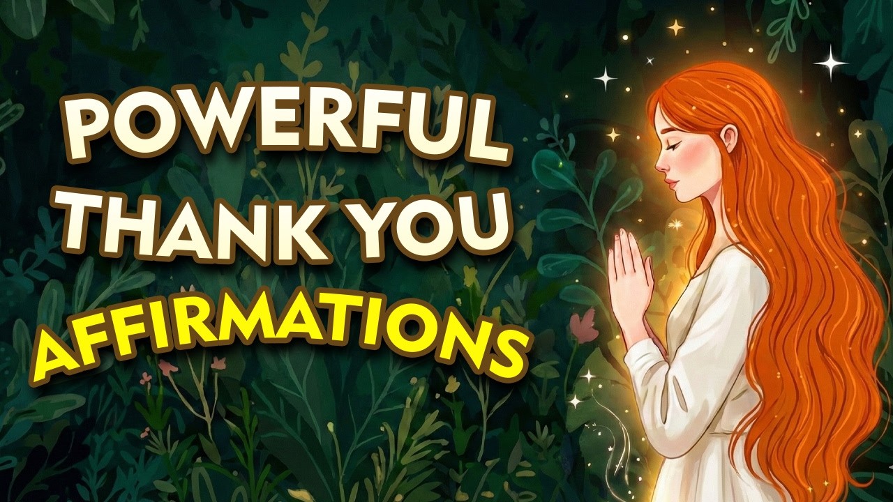Everything Shifts When You Start Saying Thank You | POWERFUL THANK YOU AFFIRMATIONS