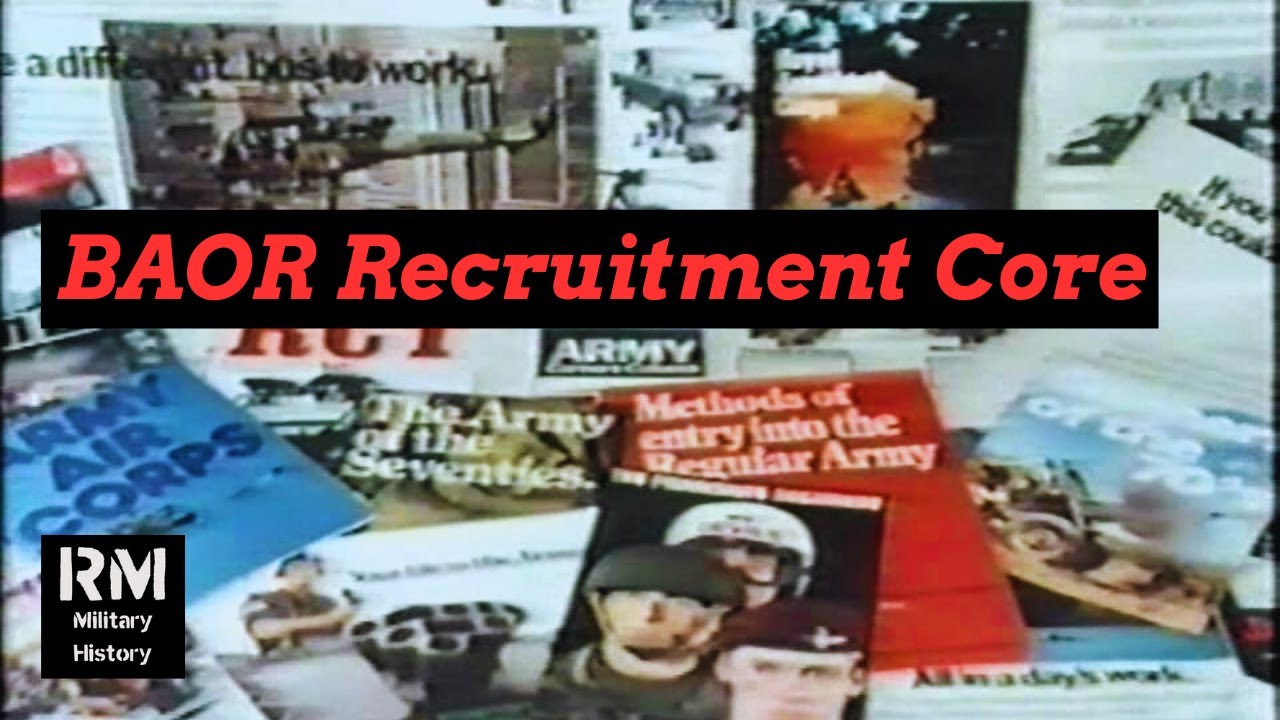 BAOR Recruitment Core | The Army Role Wave