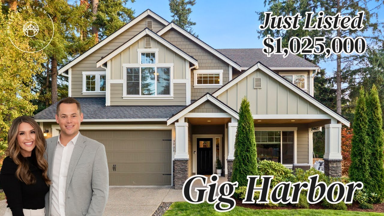 Tour this $1,025,000 home in Gig Harbor North, Space, Privacy and Quality Construction