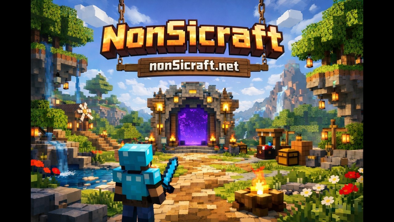 Նոր սերվեր Minecraft-ում