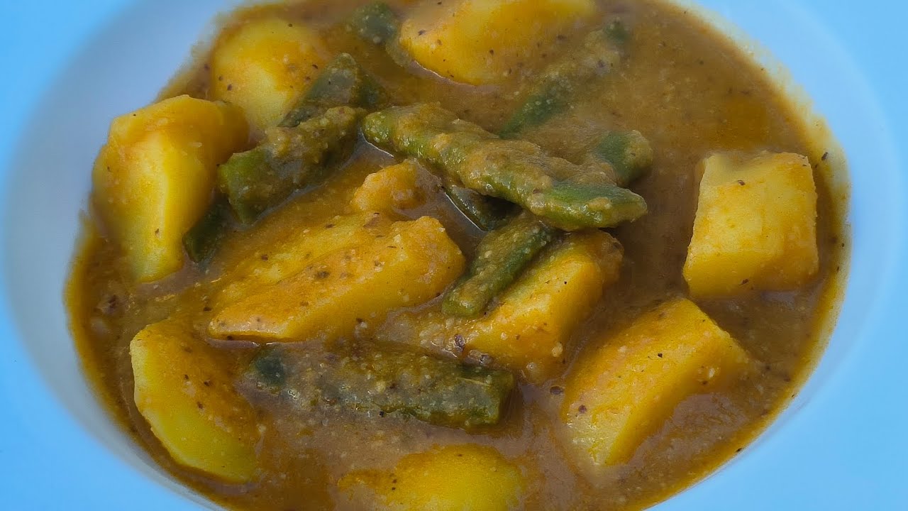 GUISO de PATATAS y JUDÍAS VERDES ( fácil y económico )