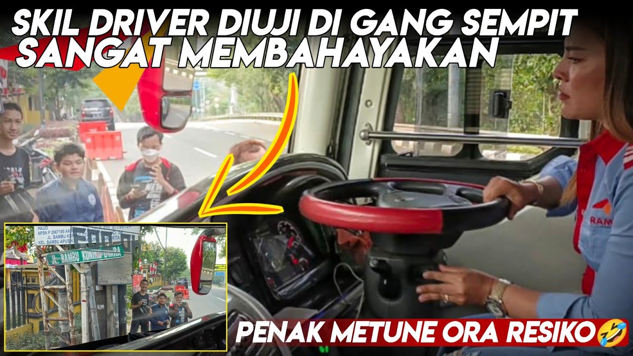 😱AKSI MBAK LIENA OZORA MASUK GANG SEMPIT