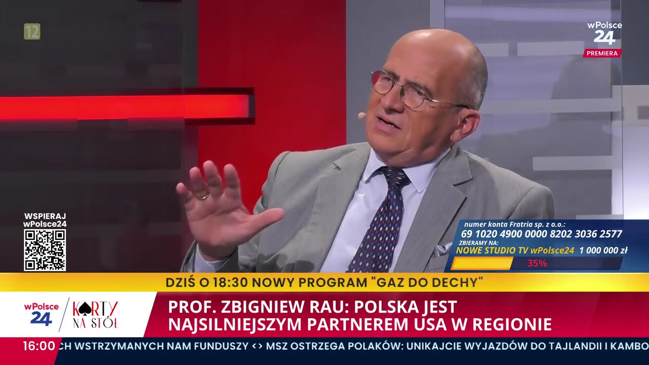 Kary na st&oacute;ł cz. 1. Prof. Zbigniew Rau: USA postrzegają Polskę jako nar&oacute;d o silnej tożsamości
