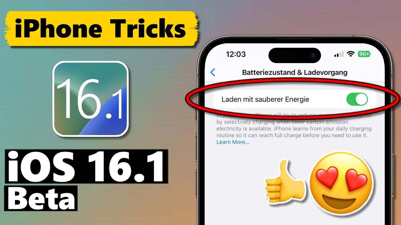 iOS 16.1 Beta 1 - es geht weiter! (NEUE Funktionen & Verbesserungen)