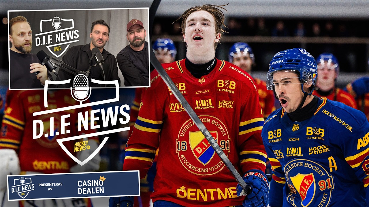 DIF News: Hudon och Björck – DIF:s nya vapen