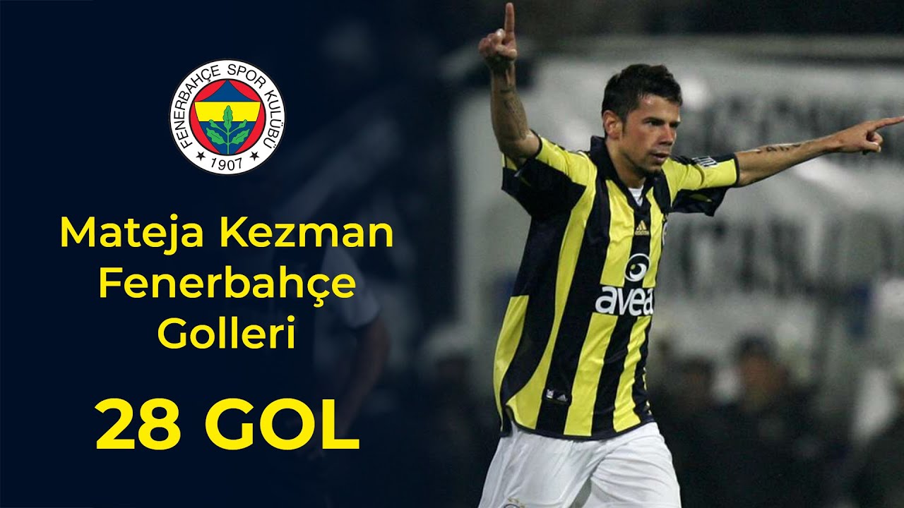 Mateja Kezman Fenerbah&ccedil;e Kariyeri'ndeki Golleri - 28 Gol