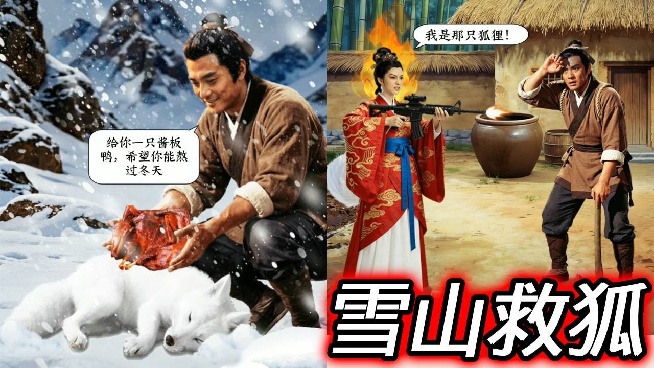 雪山救狐狸！？這都能有廣告遊戲【就我眼神好】