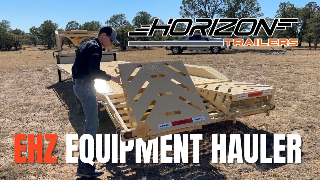 Reviewing the EHZ Equipment Hauler | Horizon Trailers
