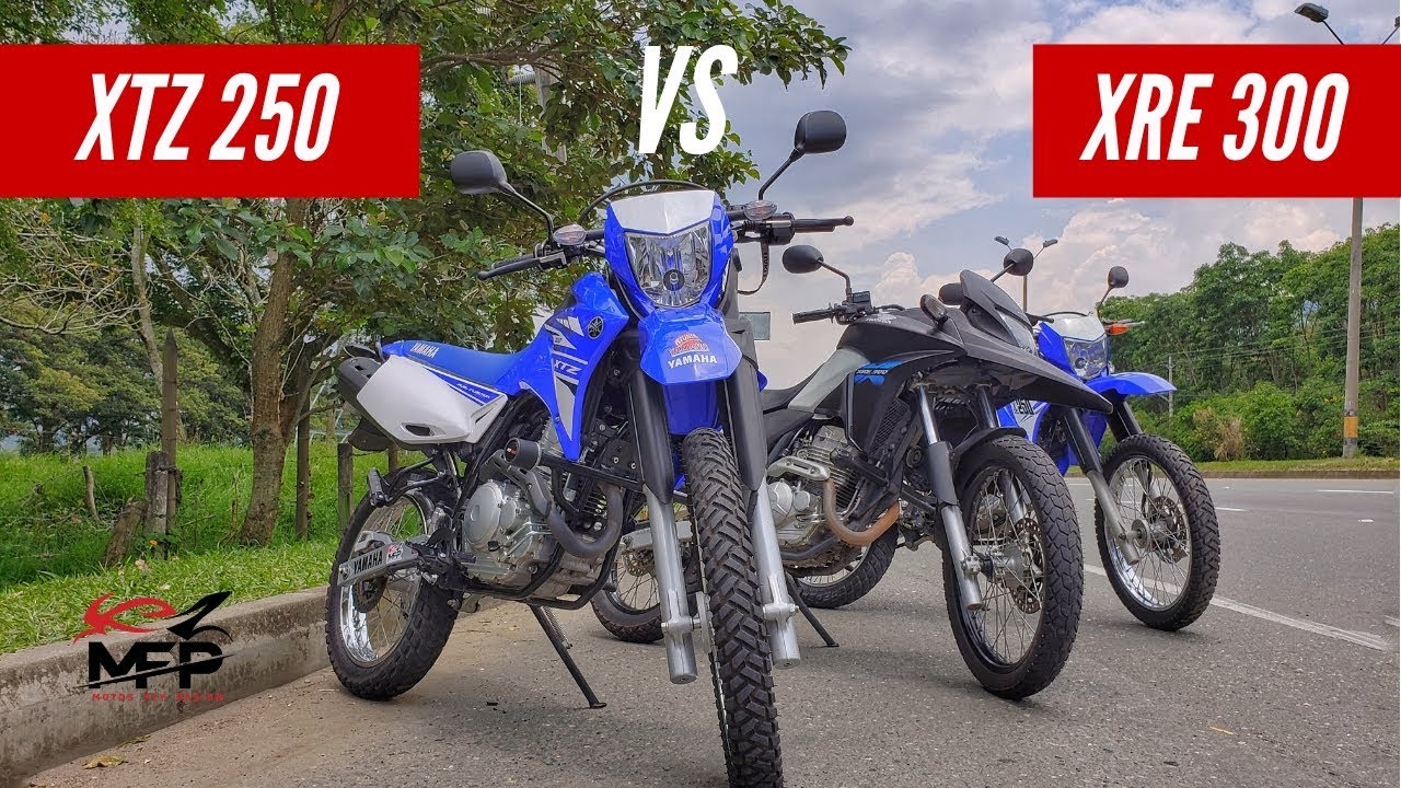Yamaha XTZ 250 VS Honda XRE 300