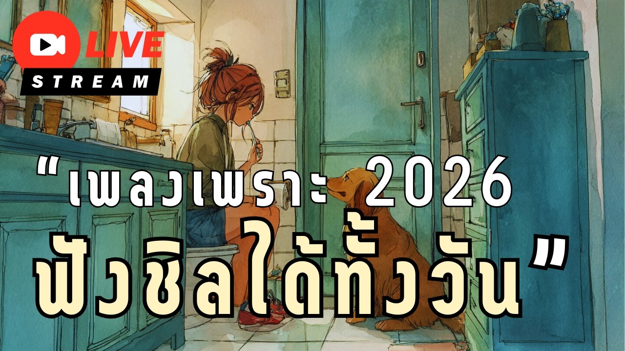 🔴LIVE สด 🎧 ฟังเพลงออนไลน์ เพลงเพราะ ฟังทำงาน ร้านกาแฟ 2026 EP.07